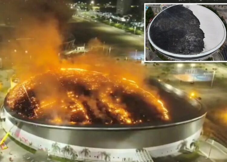 Massive fire breaks out at Rio de Janeiro’s Olympic Park