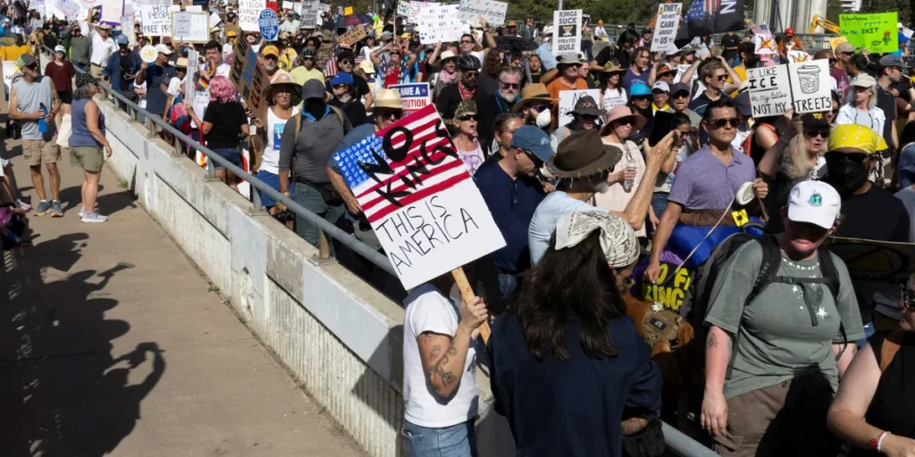 Hitler-obsessed man who menaced No Kings protesters now faces child porn charges: report