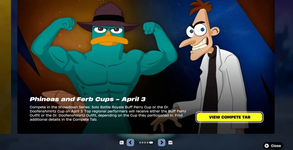 Buff Perry Fortnite Cups