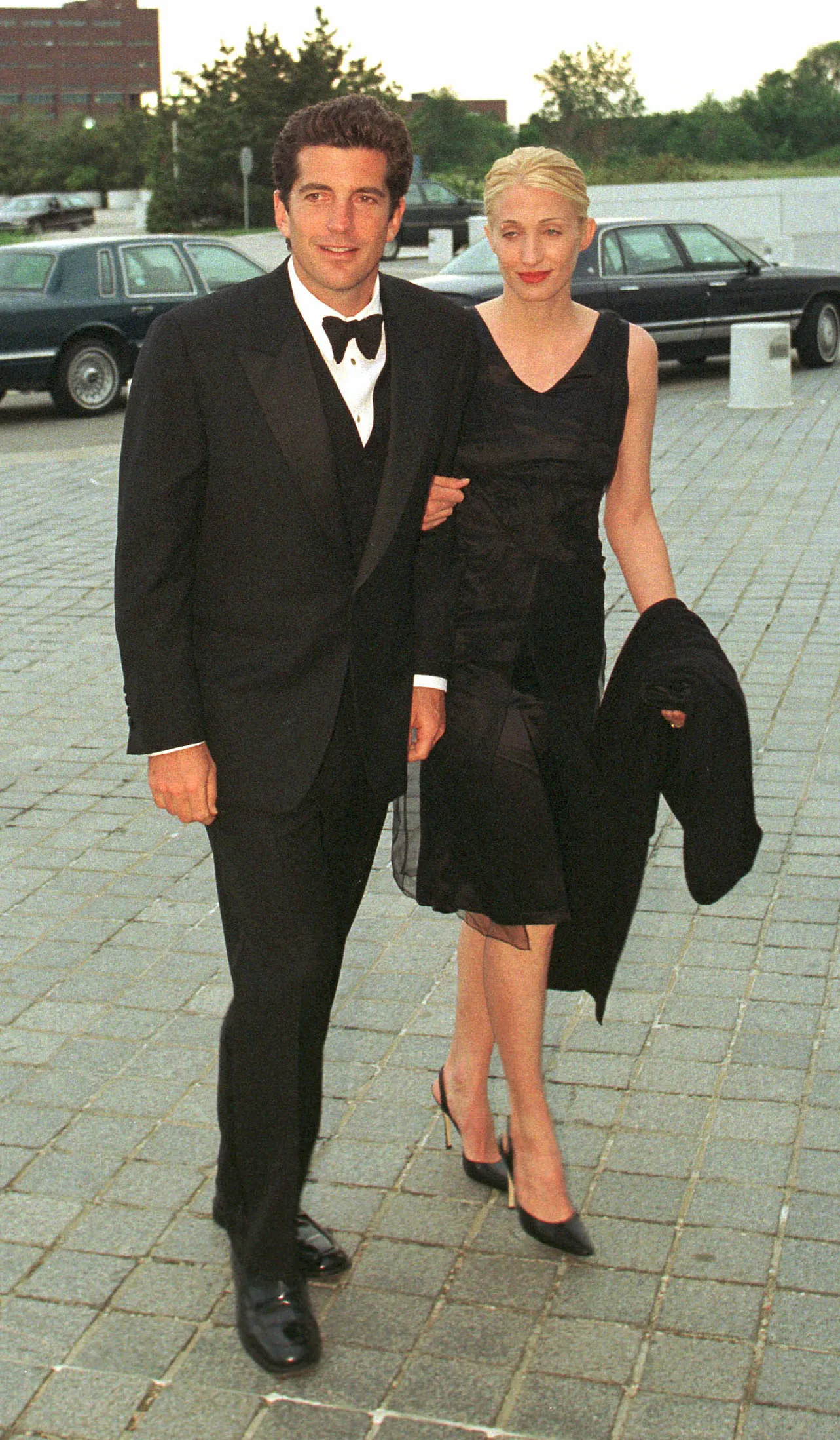 The late fashion icon met JFK Jr. (pictured together here) in 1992 before tying the knot in 1996.
