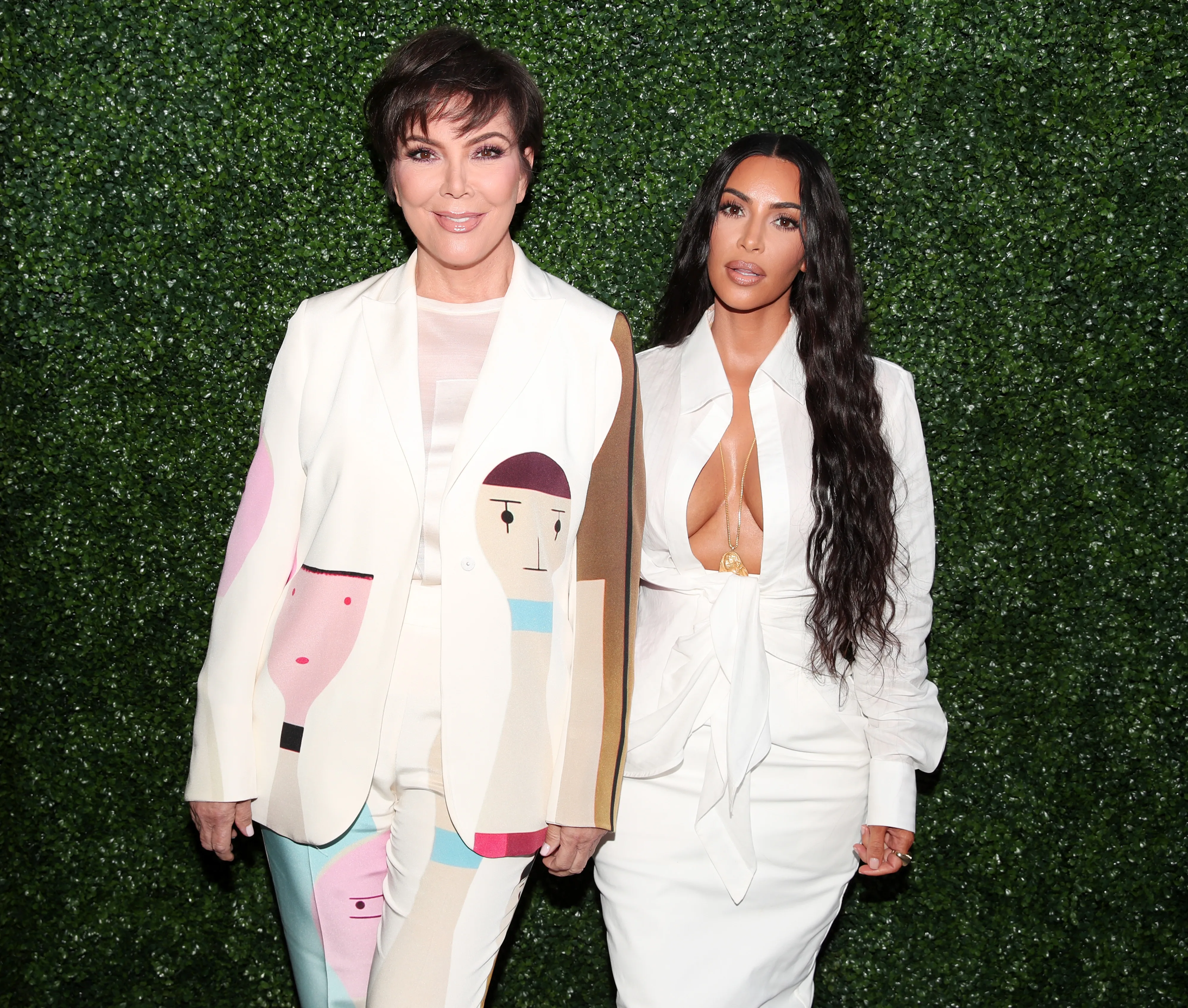 Kris Jenner and Kim Kardashian West attend the BoF West Summit.