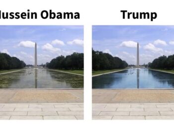 ’25th Amendment now!’ Fury as Trump posts fake before-and-after photos to attack Obama