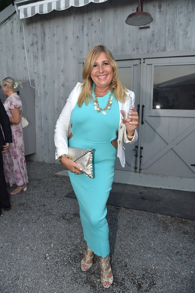 Andrea Bartzen attends Ellen Hermanson Gala.