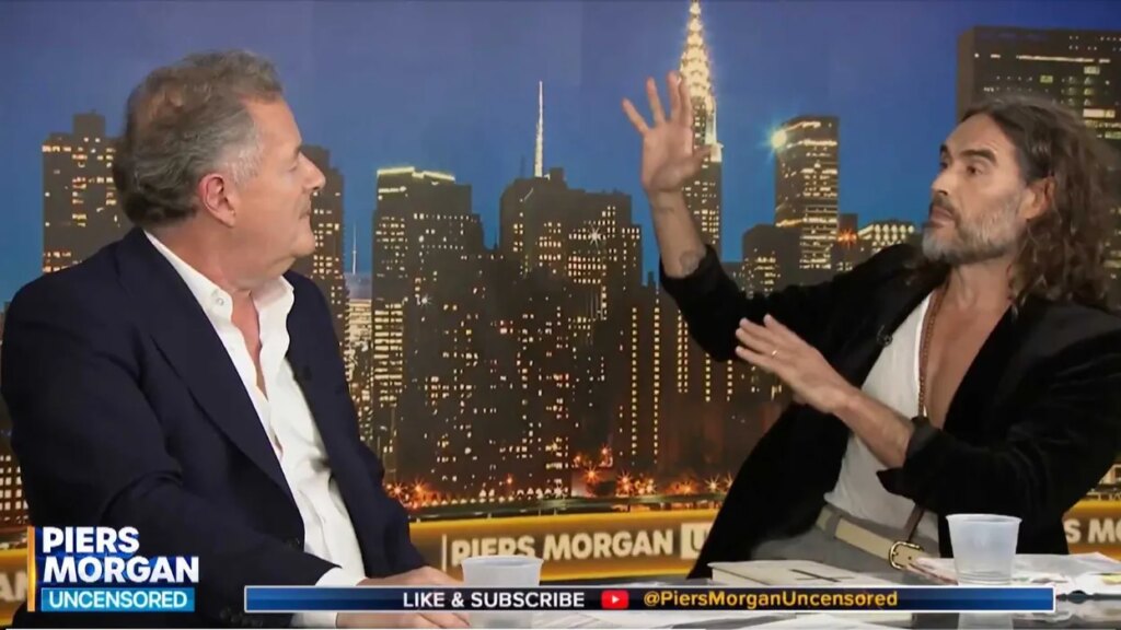 ‘Painful to watch’: Russell Brand skewered by onlookers for ‘awkward’ interview Bible fail