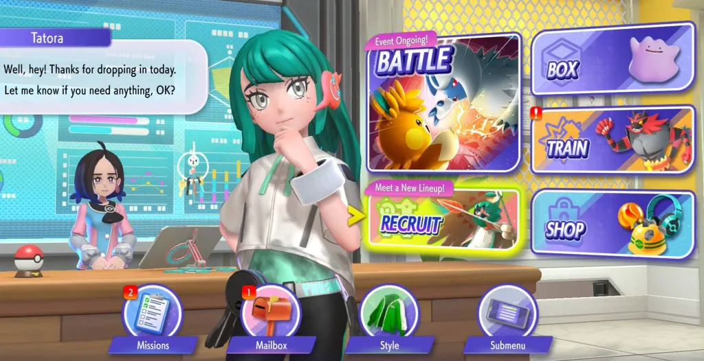 Pokémon Champions Recruit Feature