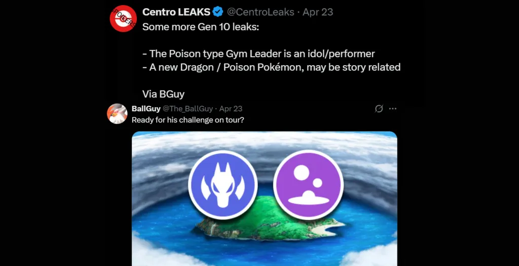 Pokémon Gen 10 Poison-Type Gym Leader