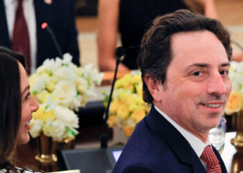 Sergey Brin Moves to the Right, With a ‘MAGA Girlfriend’ by His Side