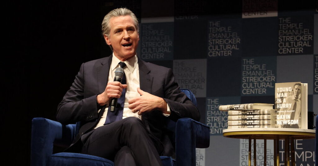 How Newsom Boosted His Book Sales With $1.5 Million From His PAC