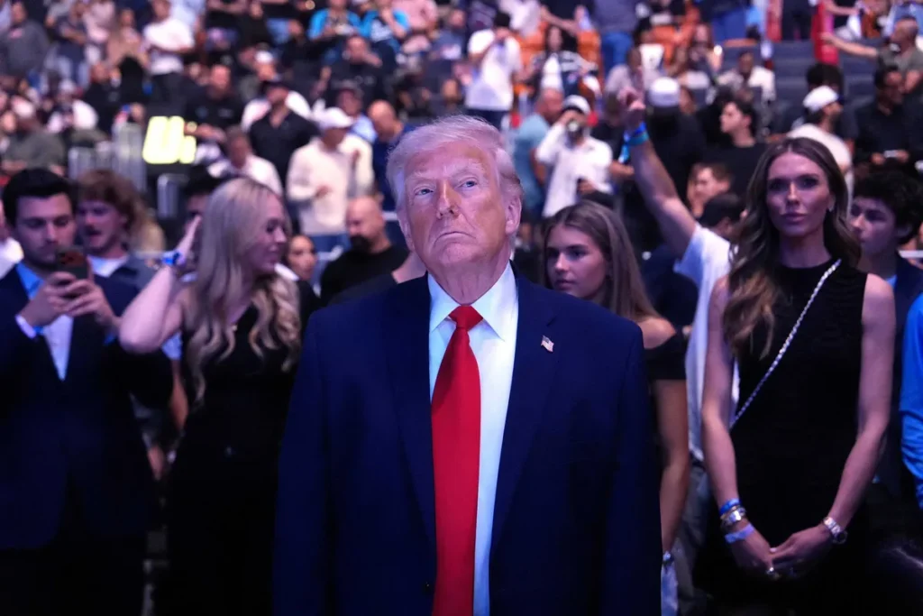 Trump booed at UFC event as Vance announces Iran negotiations have failed
