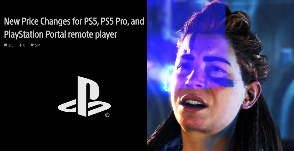 PS5 Price Increase Aloy