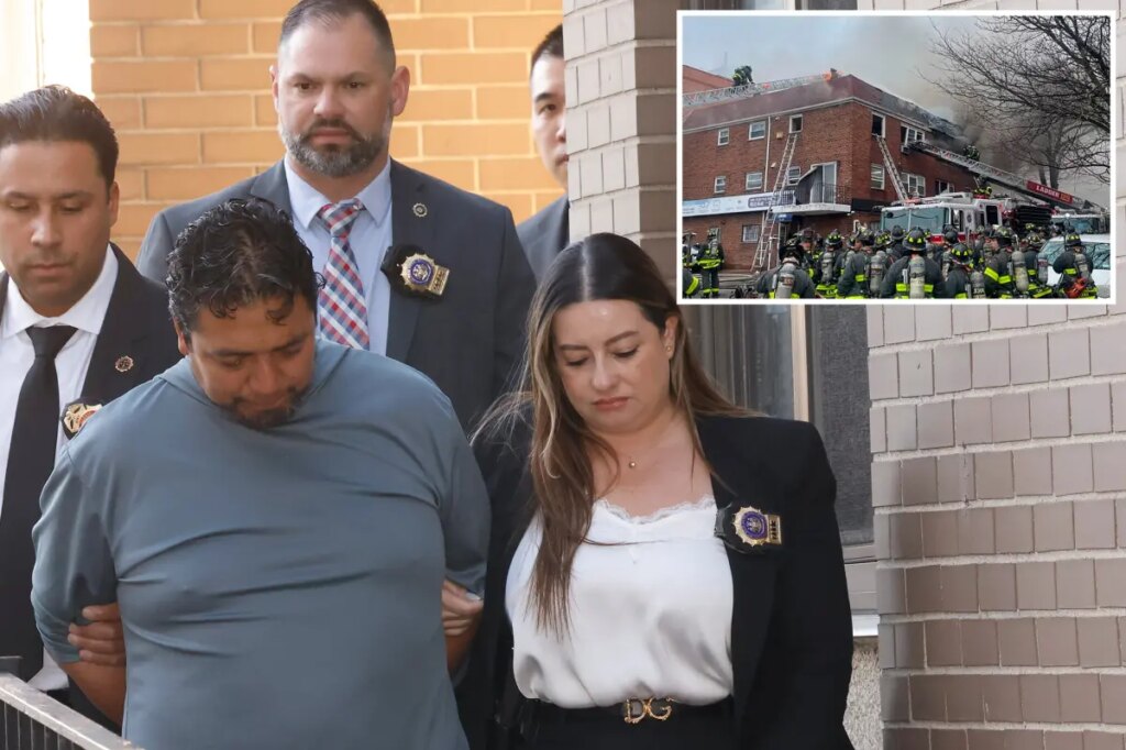 Total stranger arrested for setting NYC house fire that killed 4, including toddler, in random terror