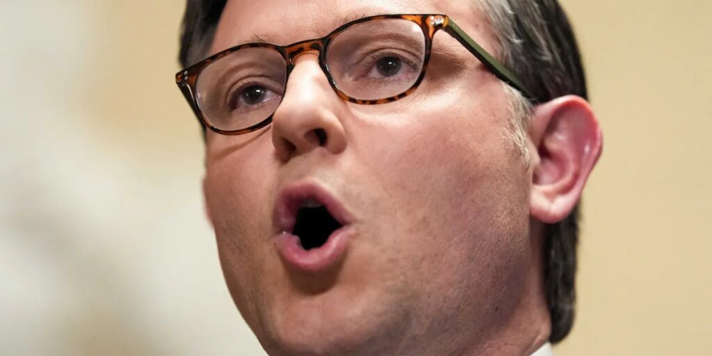 Mike Johnson and John Thune offer conflicting accounts of DHS shutdown plan on same day