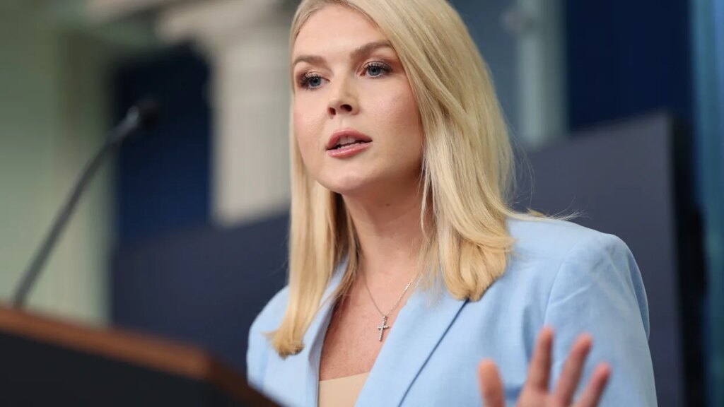 Karoline Leavitt dodges genocide questions during White House press briefing