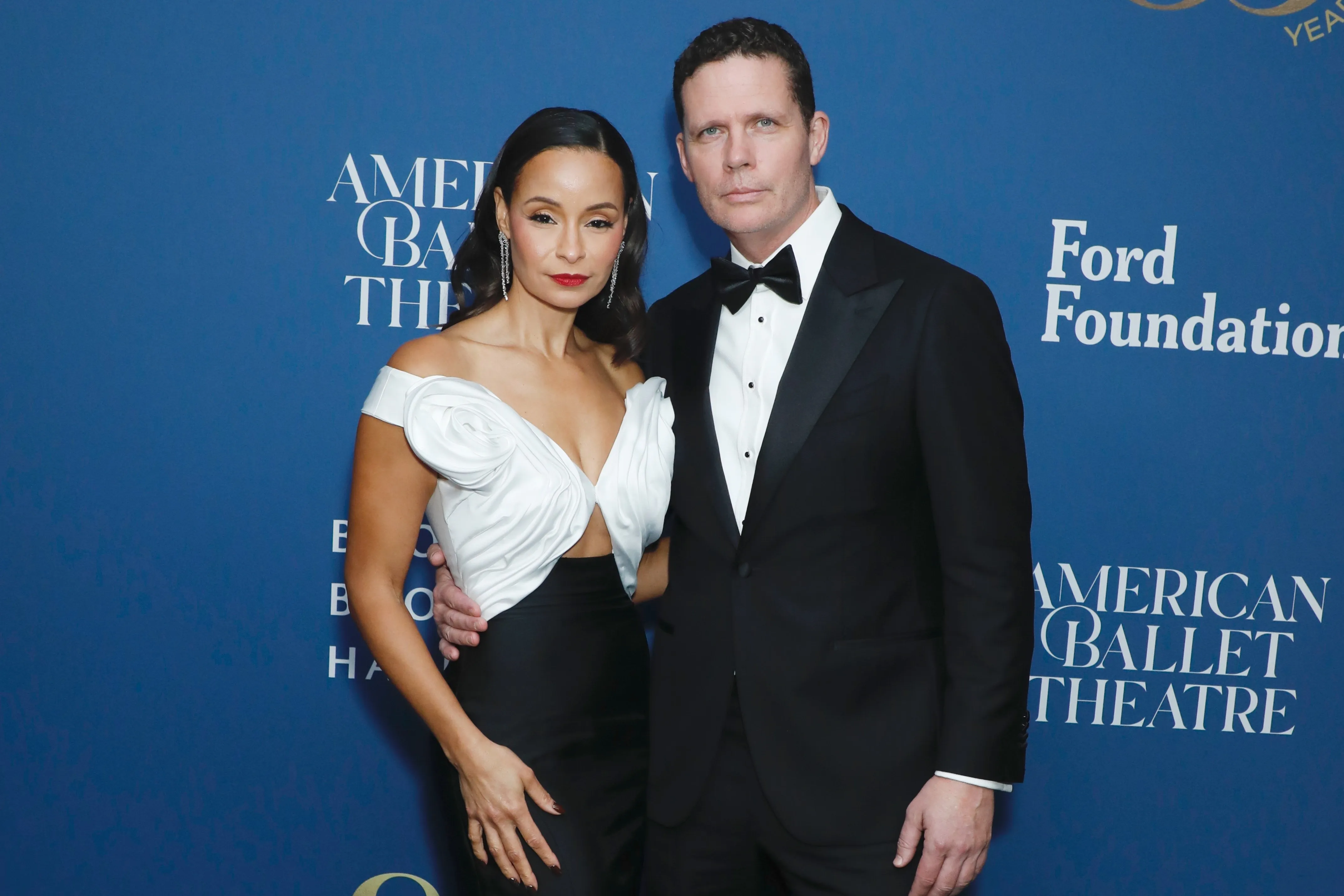Sai De Silva and David Craig posing at the American Ballet Theatre Fall Gala.