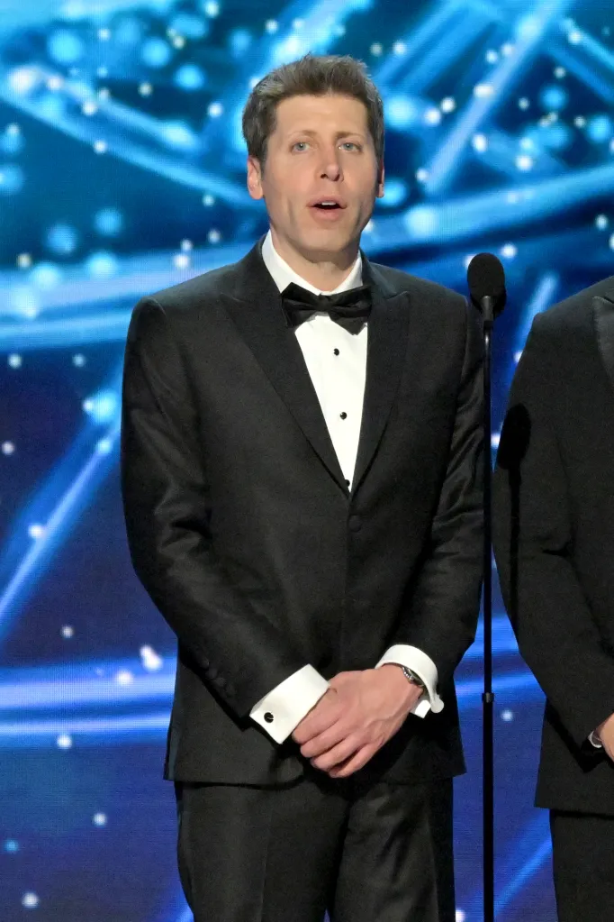Sam Altman speaks onstage during the 12th Breakthrough Prize Ceremony at Barker Hangar on April 18, 2026 in Santa Monica, California.