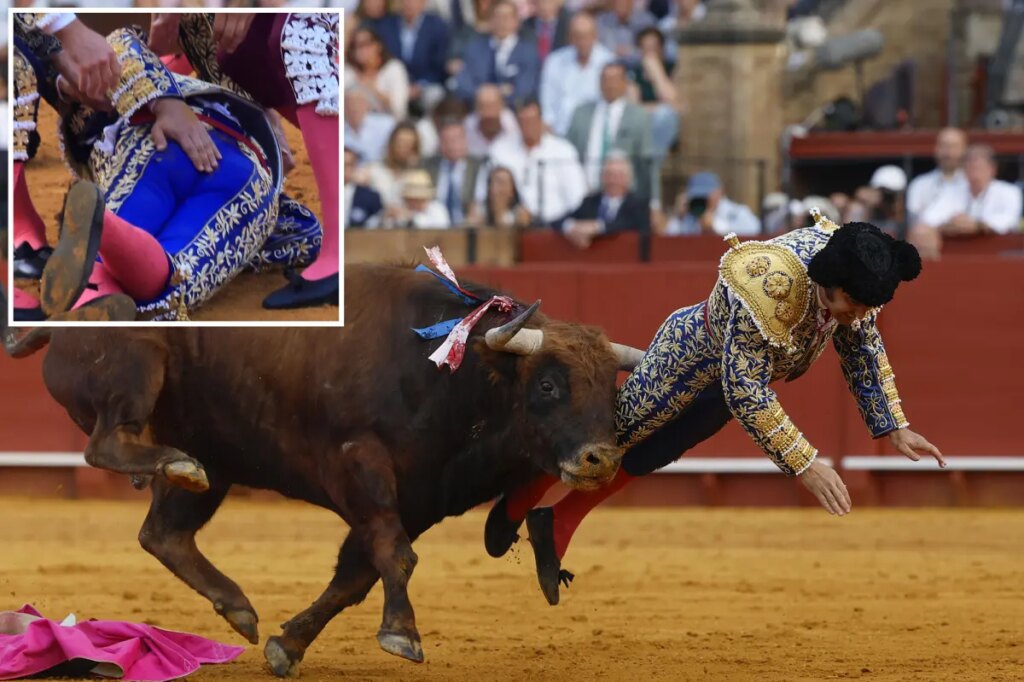 Famed Spanish matador suffers humiliating injury in bullfight blunder