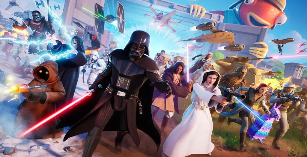 Star Wars Fortnite Loading Screen