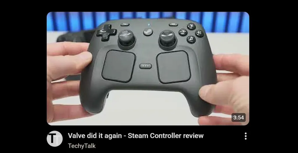 Steam Controller Review Leak
