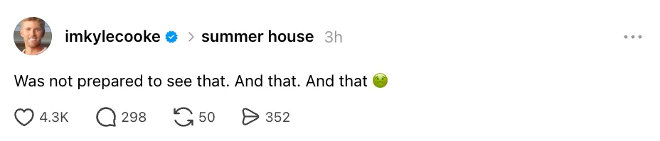 A social media post from 