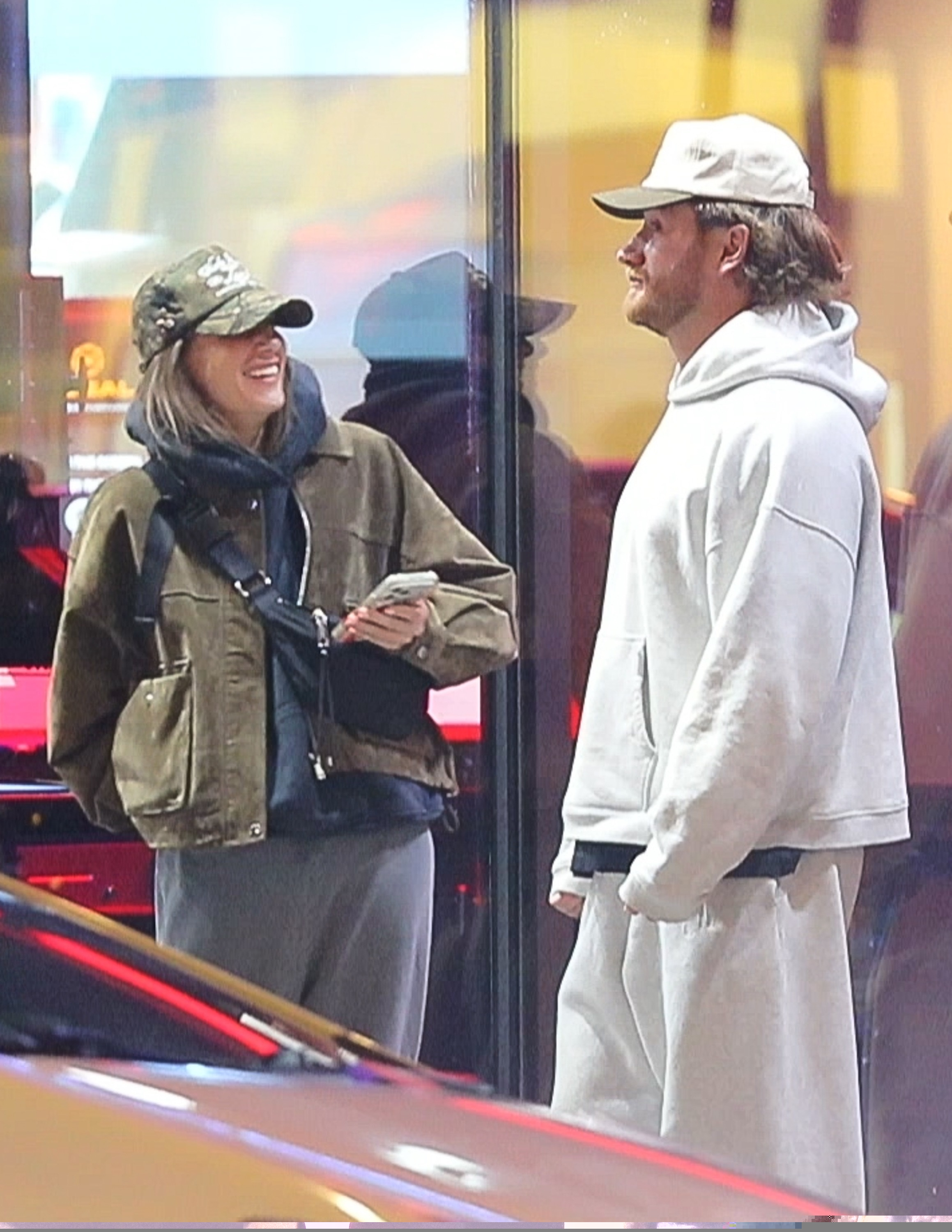 West Wilson and Amanda Batula on a movie date night in New York.