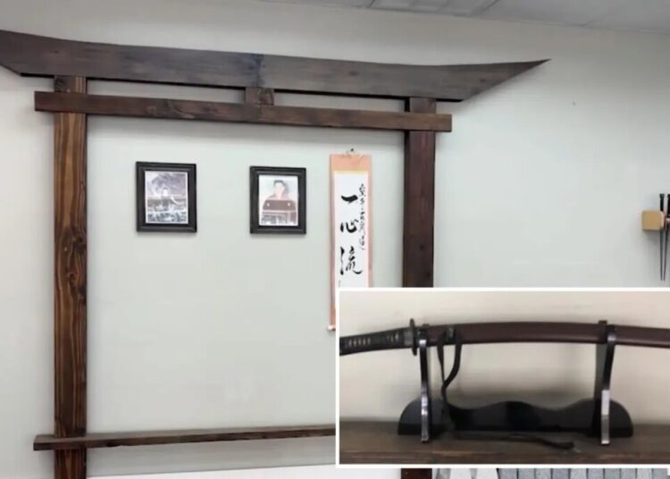 Legendary samurai sword used for close quarter combat is stolen from California dojo