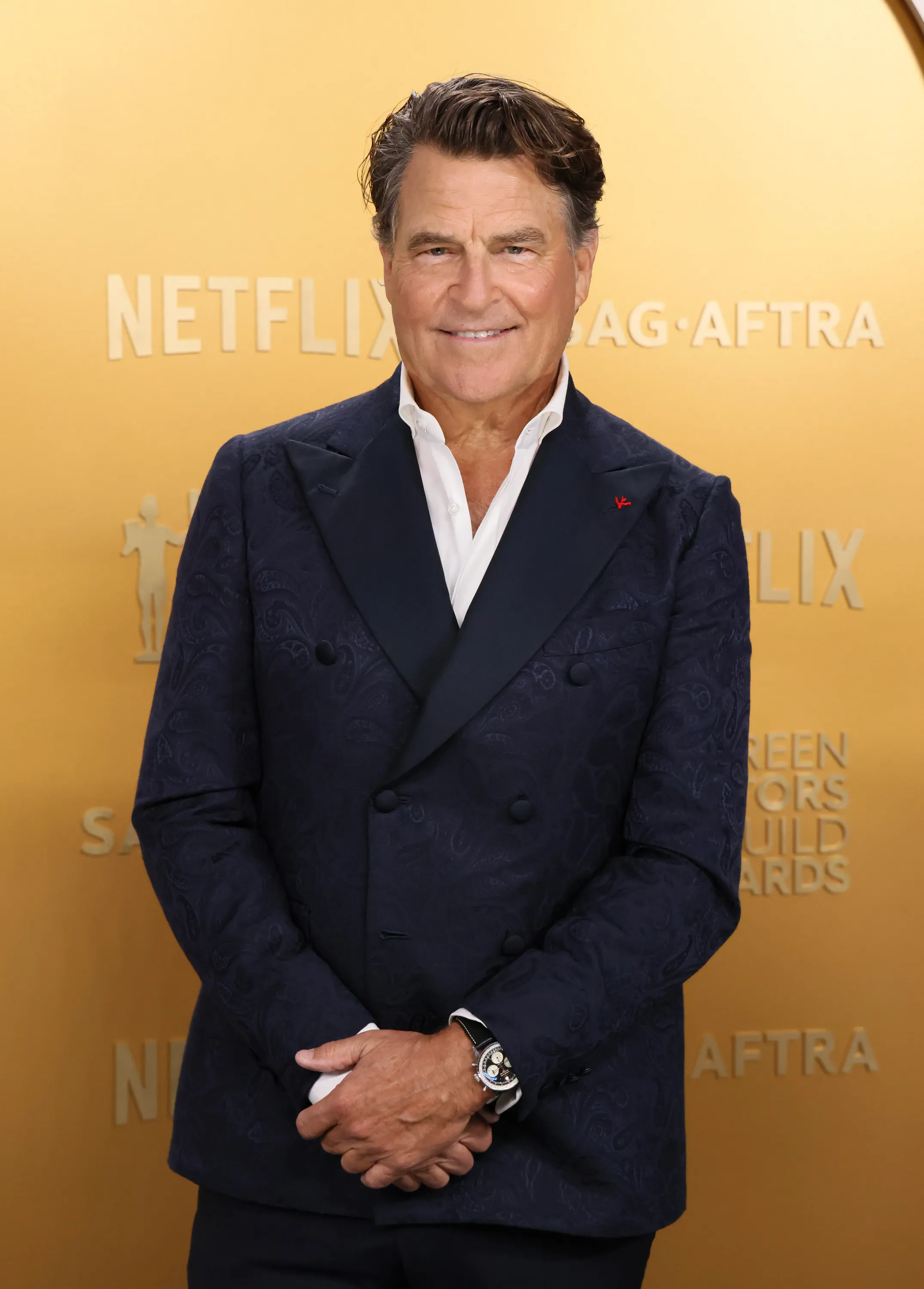 Ted McGinley smiles at the 31st annual Screen Actors Guild Awards.