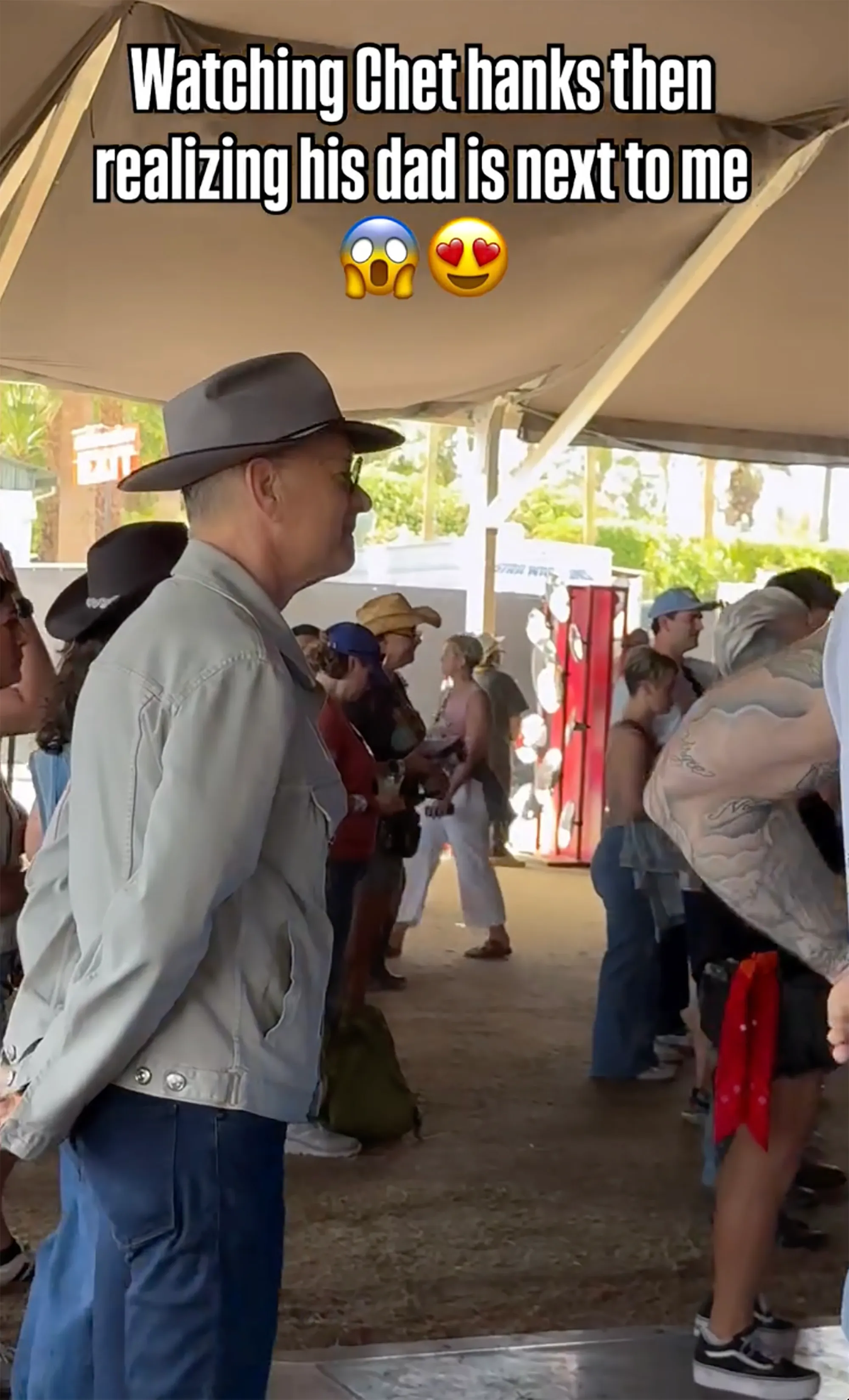 Tom Hanks at Stagecoach Music Festival 2026