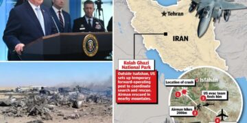 Trump reveals amazing new details of the rescue of the F-15E crew member who was ‘injured quite badly’