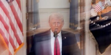 Unbothered by Reality, Trump Gives Disjointed Update on Iran War