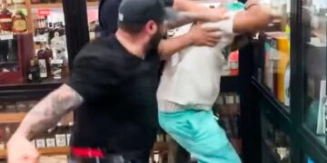 ‘Extremely disturbing’: Outrage as white narcotics officers beat Black man in liquor store