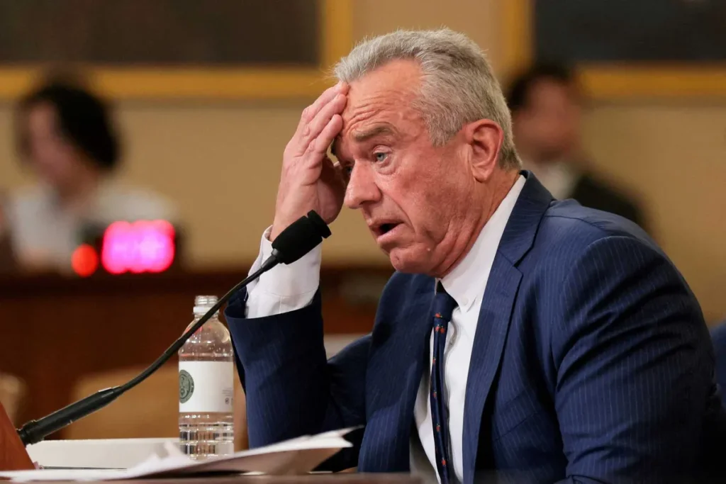 Irked Senate Republican who voted to confirm RFK Jr. now grills him over misinformation