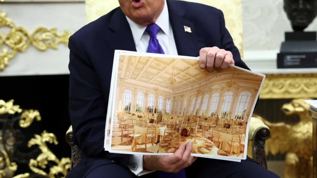 Trump loses again as his ballroom’s above-ground construction is blocked by judge