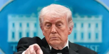 ‘What the hell?’ Trump’s latest attempt to sell his pet project stuns observers