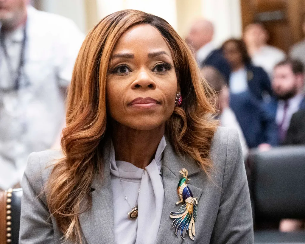 Rep. Sheila Cherfilus-McCormick attends a hearing of the House Ethics Committee on March 26, 2026.