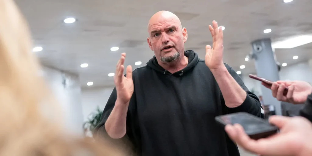 Fetterman joins Republicans to sink Dem bid to stop Trump from waging war on Cuba