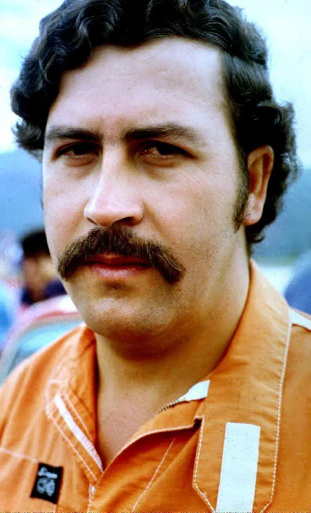 Pablo Escobar, leader of the Medellin drug cartel.