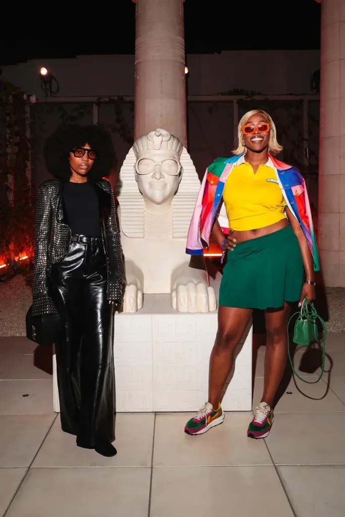 Zerina Akers and Jerrie Johnson. Source: Byredo/BFA