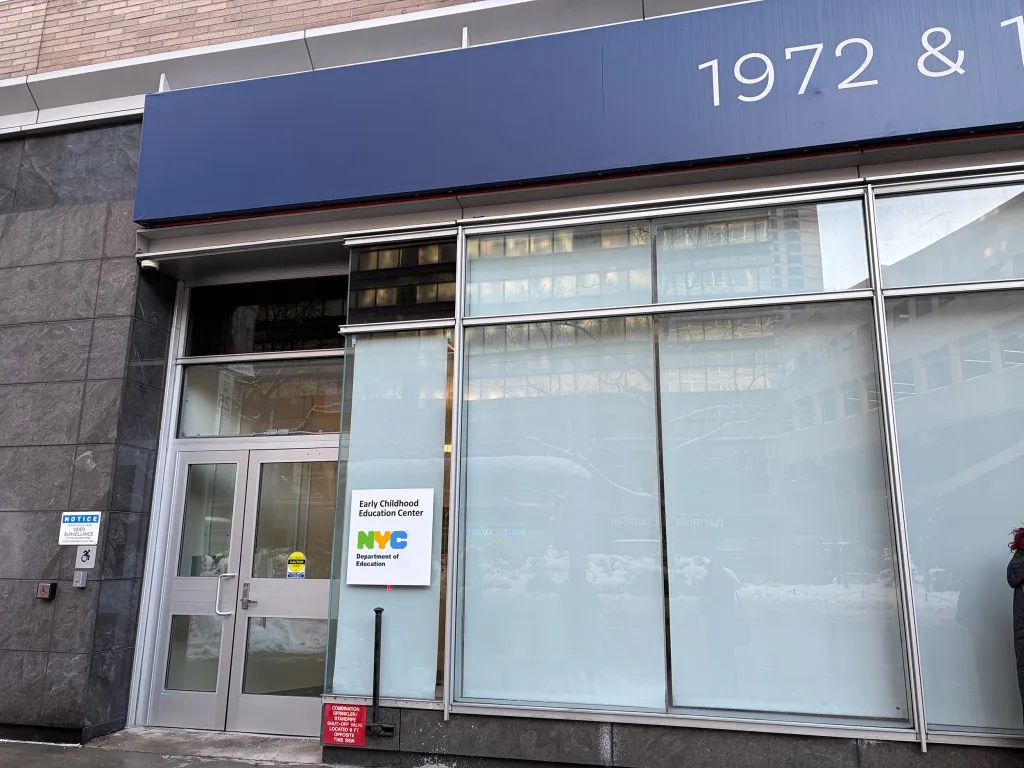 An Early Childhood Education Center at 1972 Broadway on the Upper West Side.