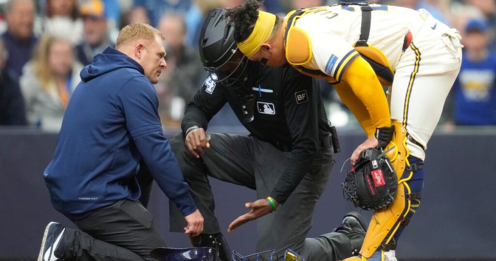 C.B. Bucknor’s week gets worse: Umpire leaves game with injury days after ABS and replay reversed his calls