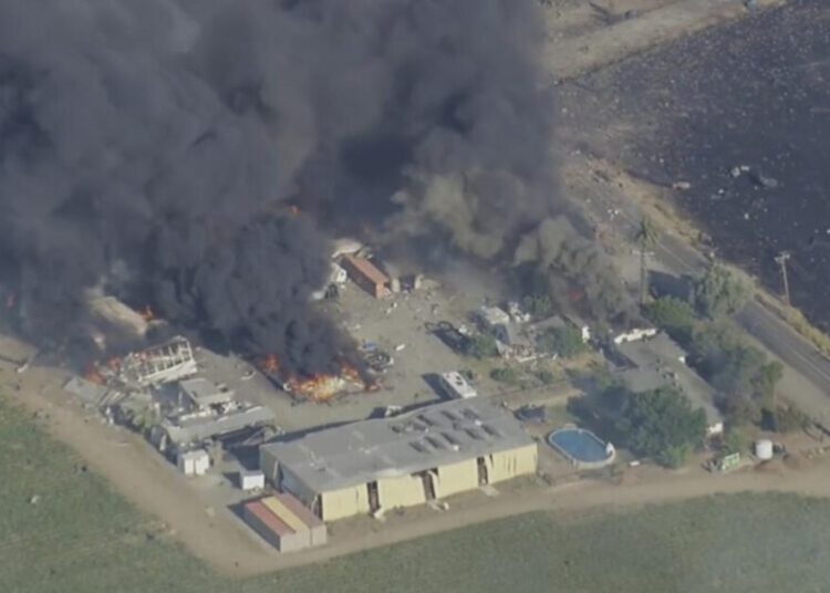 Sheriff’s lieutenant with million-pound fireworks stash led to deadly blast, prosecutors say