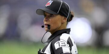 One of NFL’s first female officials alleges gender discrimination, harassment in lawsuit