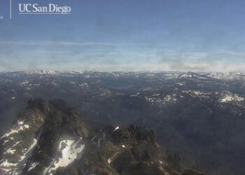 Striking before-and-after images show extent of California’s snow drought