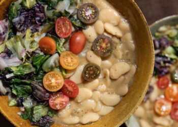 Bitter is beautiful. Greens and beans for grown-ups