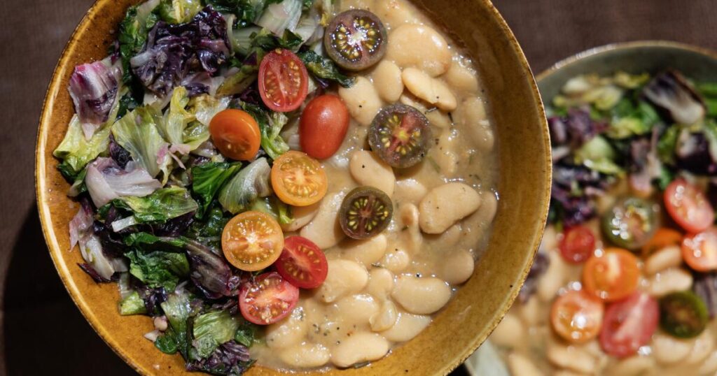 Bitter is beautiful. Greens and beans for grown-ups