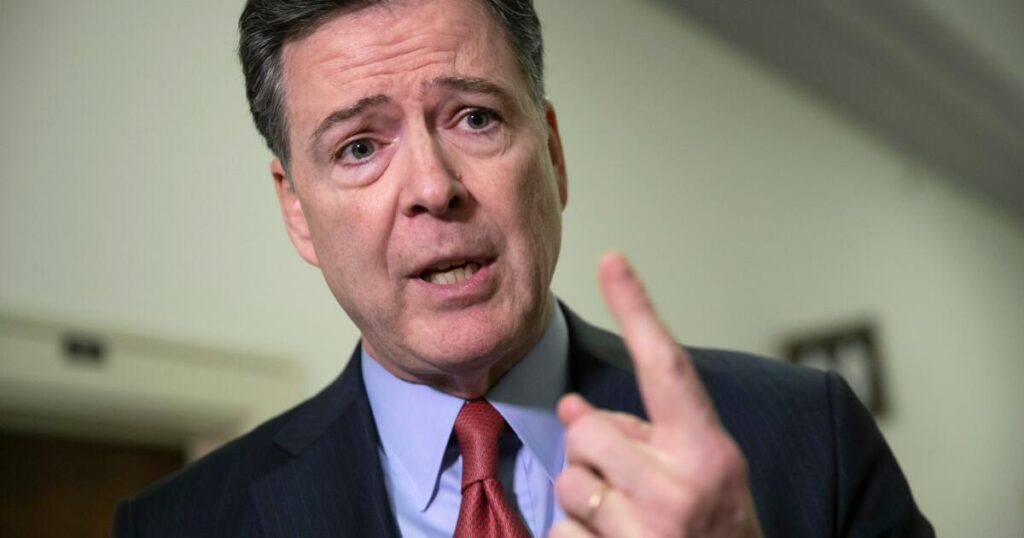 Ex-FBI Director Comey indicted in probe over online post officials say constituted Trump threat