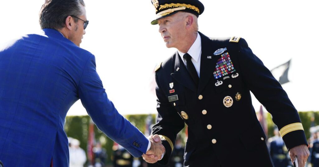 Inside the Pentagon, fears of a disrupted war effort after Army chief’s ouster