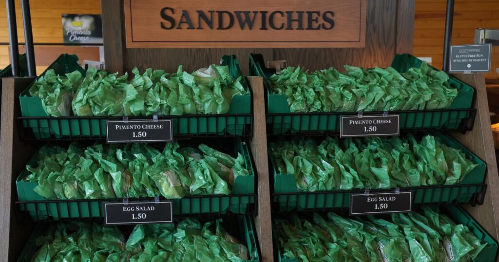 An iconic sandwich for $1.50. A whole menu for $75.75. Masters embraces nostalgic food prices