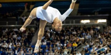 UCLA gymnasts say remaining calm, confident key to their push for a national title