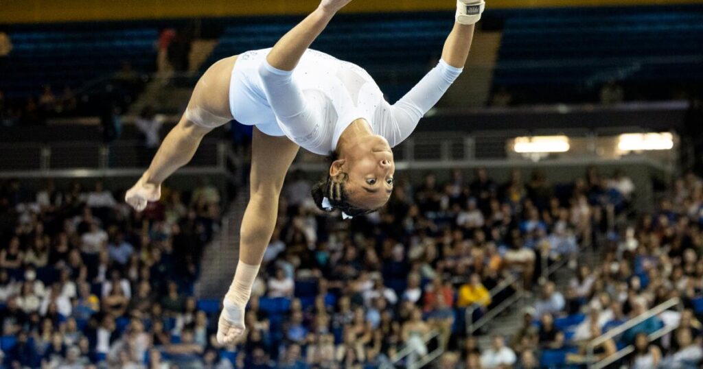 UCLA gymnasts say remaining calm, confident key to their push for a national title