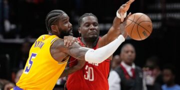 Lakers prepare for Rockets playoff series with emphasis on rebounding